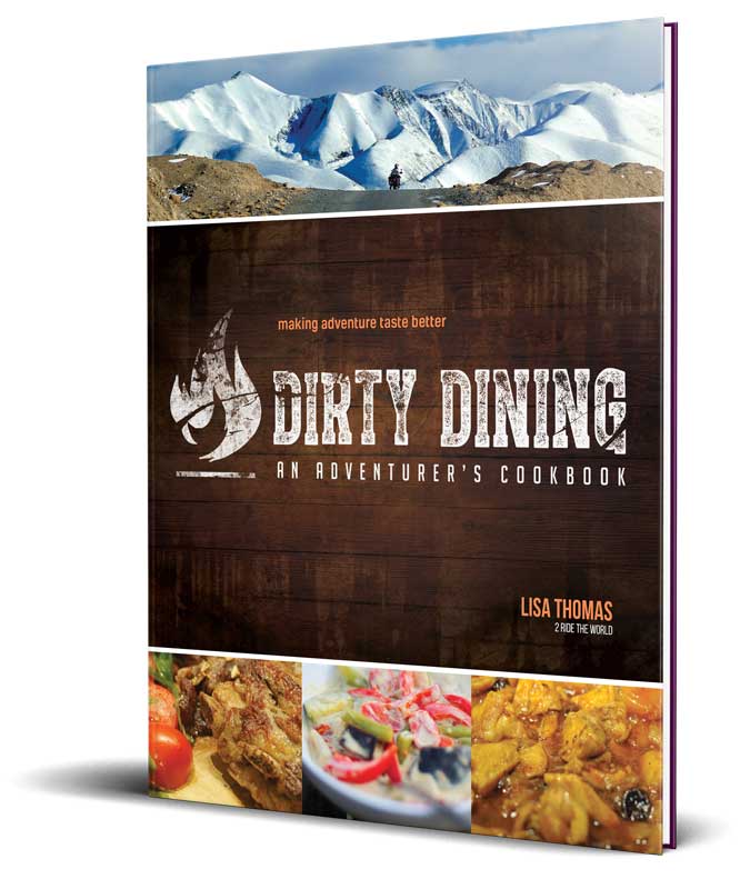 dirty dining book upright
